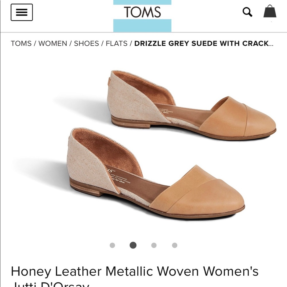 Tom Shoes- Jutti D’orsay - Picture 2 of 2